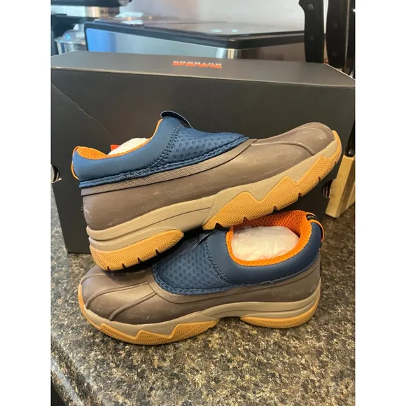 New BASS OUTDOOR Men's Field Duck Low Slipo Rain Shoe