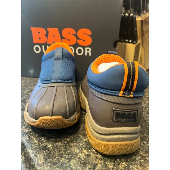 New BASS OUTDOOR Men's Field Duck Low Slipo Rain Shoe