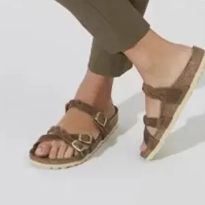 New Birkenstock Franca Braided Sandals Cognac Leather Size EU 37 US 6