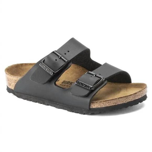 NEW BIRKENSTOCK kid's arizona birko flor in mocha/black