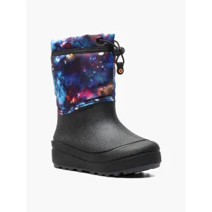 NEW BOGS kid's snow shell space boots in aqua multi