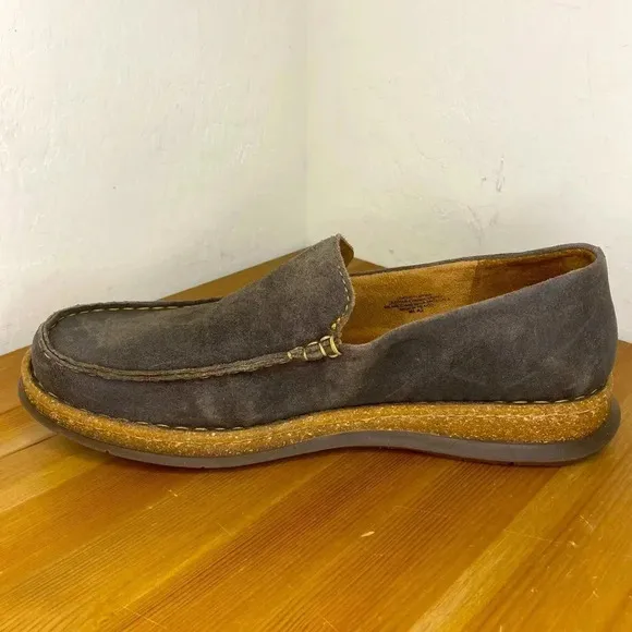 NEW BORN BAYLOR Brown Suede Slip On Loafer Men’s Size 13