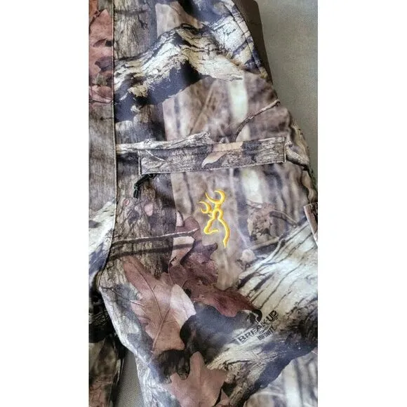 NEW BROWNING JR WASATCH‎ ALL WEATHER BIBS YOUTH SMALL HUNTING CAMO