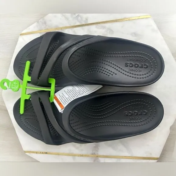 NEW CROCS Kadee ii Waterproof Slip-On Slides Sandals Size 10
