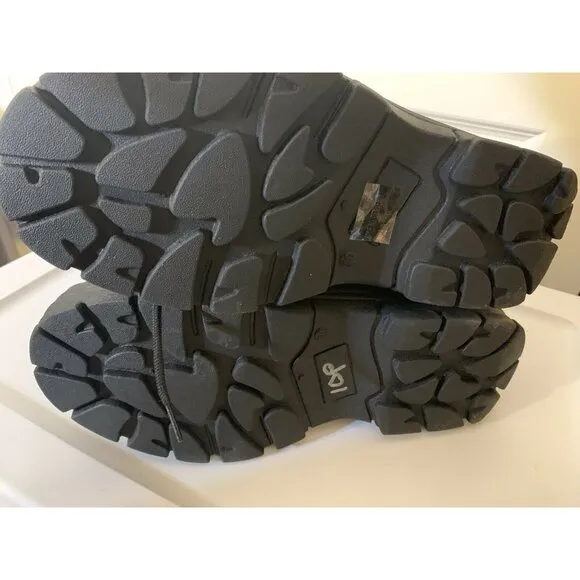New DREAM PAIRS Men's Sz 10 Denver-3/Black‎ Insulated Waterproof Snow Boots 200g