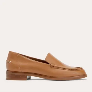 NEW Everlane The Modern Tan Leather Loafers In Camel