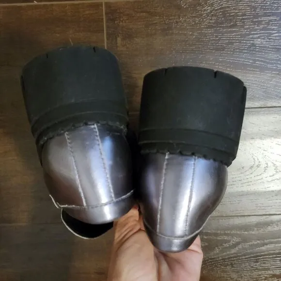 NEW Free People Lyra Lug Sole Loafers Womens 8.5 Y2K Whimsygoth Retro Modern