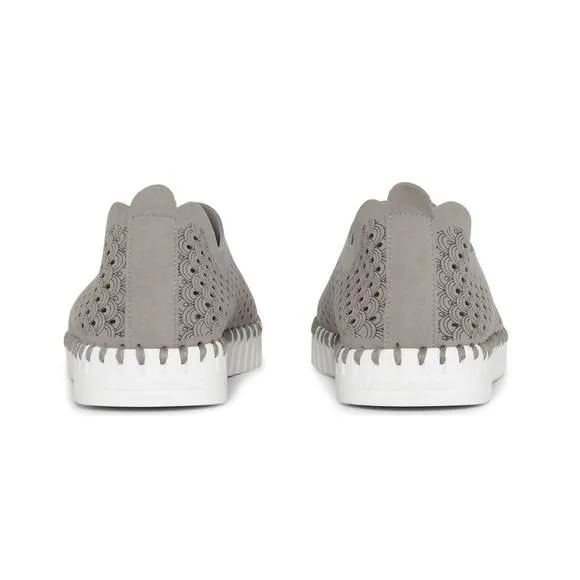 NEW ILSE JACOBSEN women's tulip 139 slip-on shoes in gray