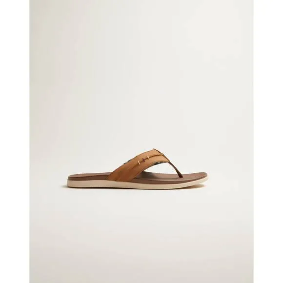 NEW JOHNNIE-O men's starboard sandal in tan
