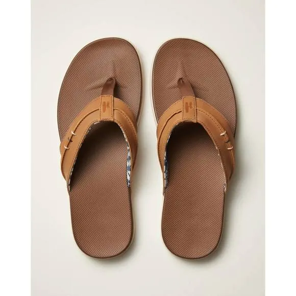 NEW JOHNNIE-O men's starboard sandal in tan