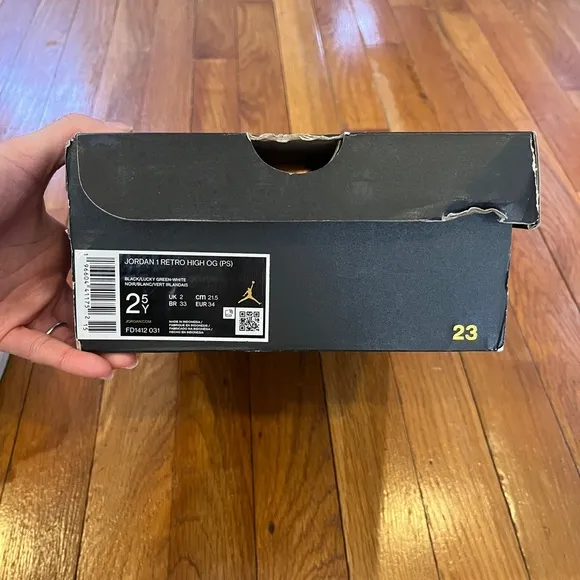New Jordan 1 Retro High OG Lucky Green