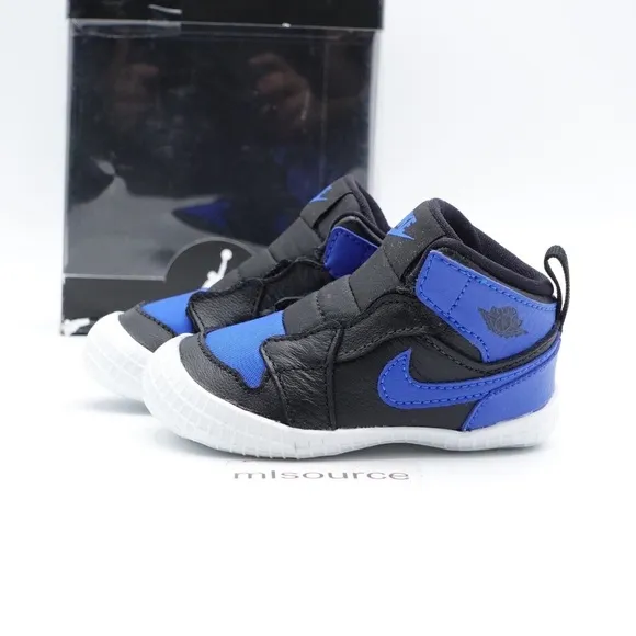 NEW Jordan Retro 1 Crib Bootie Hook and Loop Sneaker AT3745-007