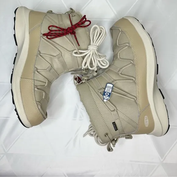 New Keen Men Uneek SNK Chukka Waterproof Hiking Sneaker Outdoor Boots Size 10 W