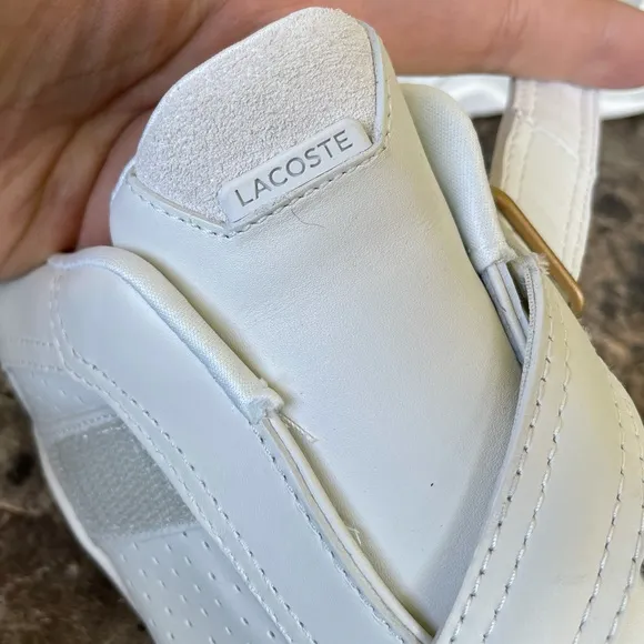 NEW Lacoste Women's Hapona Strap Casual Sneakers