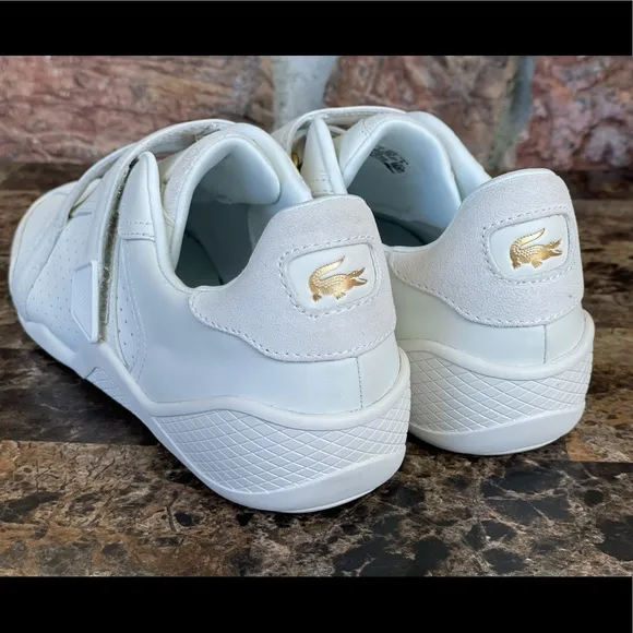 NEW Lacoste Women's Hapona Strap Casual Sneakers