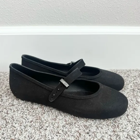 NEW Melissa Soft Ballerina Velvet Flat Size 8