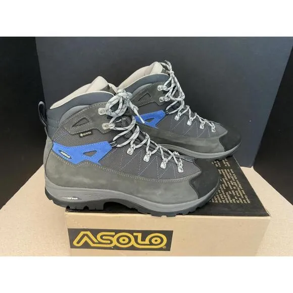 New! Mens ASOLO Finder GV MM Gore-Tex Vibram Hiking Boots. Size 11. Awesome!!!