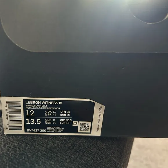 New: Nike LeBron Witness IV Multicolor Athletic Sneakers