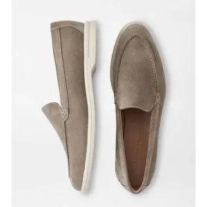NEW PETER MILLAR men's excursionist venetian loafer in pebble