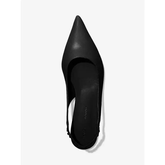 NEW PROENZA SCHOULER women's spike slingback flats in black