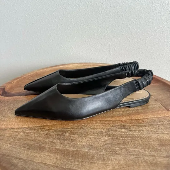 NEW Sam Edelman Whitney Slingback Flats in Black