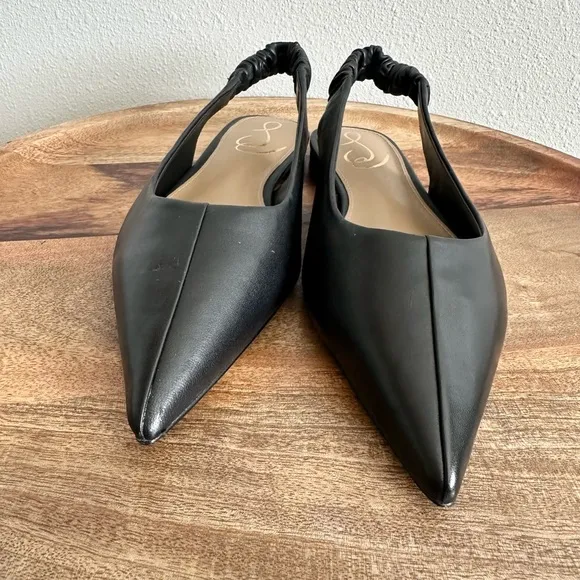 NEW Sam Edelman Whitney Slingback Flats in Black