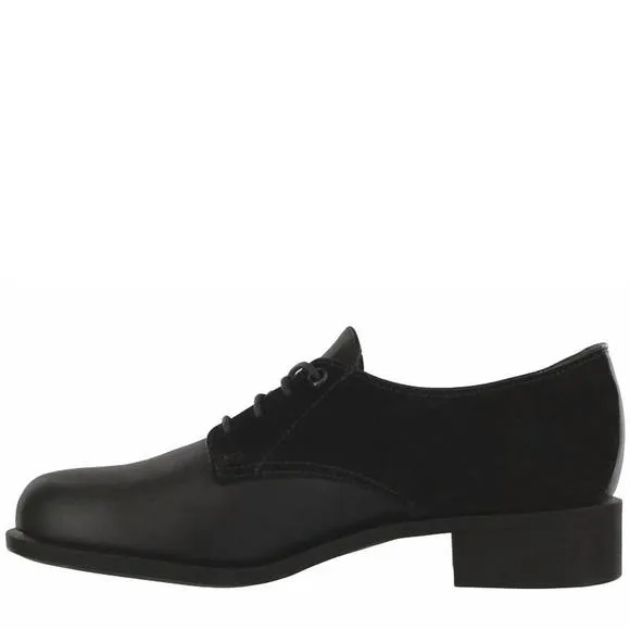 NEW SAS women's annex oxford dress shoe in caviar