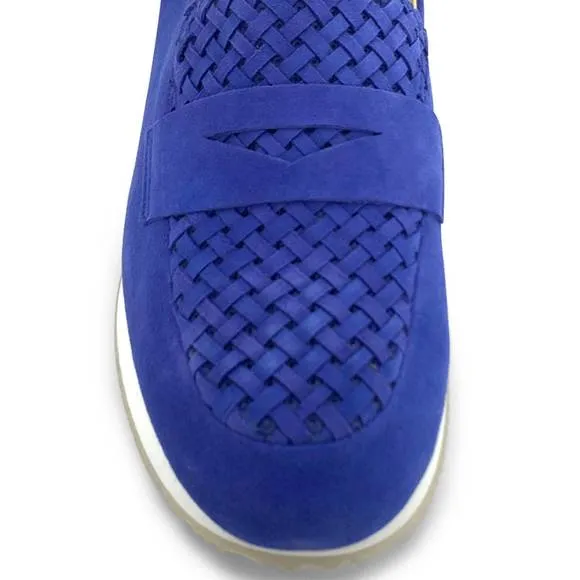 NEW SOFTWAVES women's perla loafer in indigo