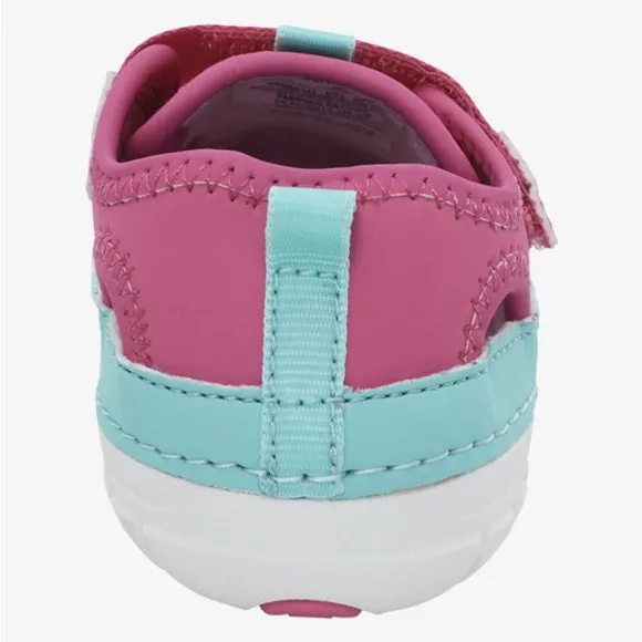 NEW Stride Rite Sizes 4.5 - 6 Splash Sandal Water Shoe - Watermelon Pink
