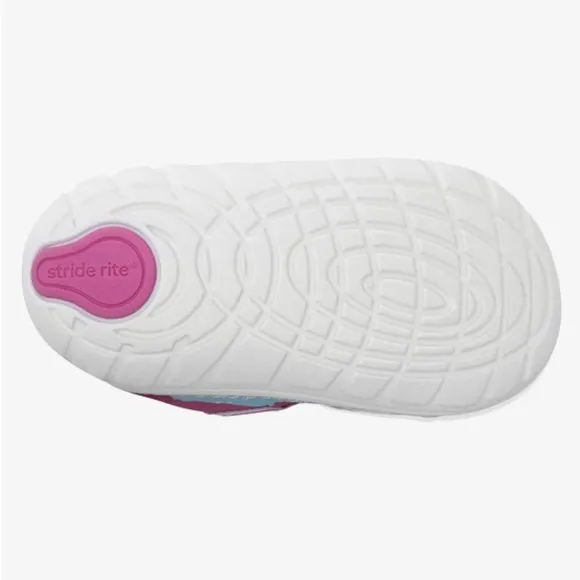 NEW Stride Rite Sizes 4.5 - 6 Splash Sandal Water Shoe - Watermelon Pink