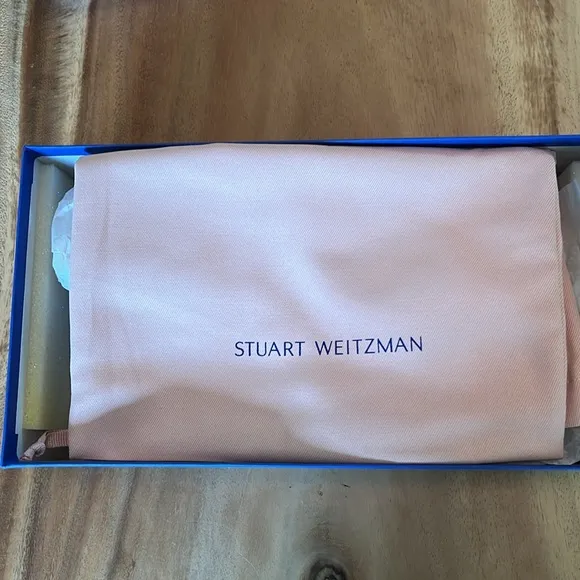 NEW - Stuart Weitzman Tia 85 Flareblock Sandals.  Size 7 US