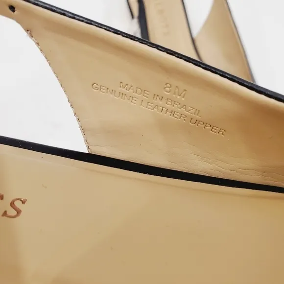 NEW Talbots EDISON SLINGBACK BOW FLATS - EMBOSSED Snake Skin