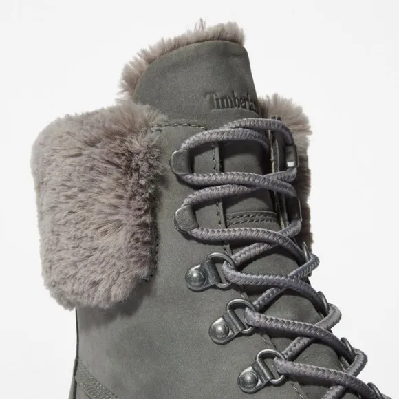 NEW Timberland Courmayeur Valley 6” Waterproof Faux Fur Boots Women’s size 7.5