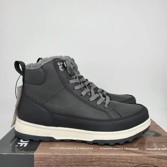 New Weatherproof Men's Log Jam Snow Boots Size 10