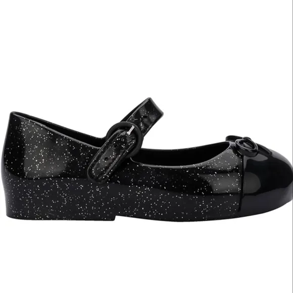 NIB Mini Melissa Sweet‎ Love Cap Ballet Flats