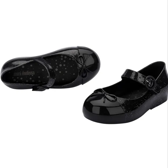 NIB Mini Melissa Sweet‎ Love Cap Ballet Flats