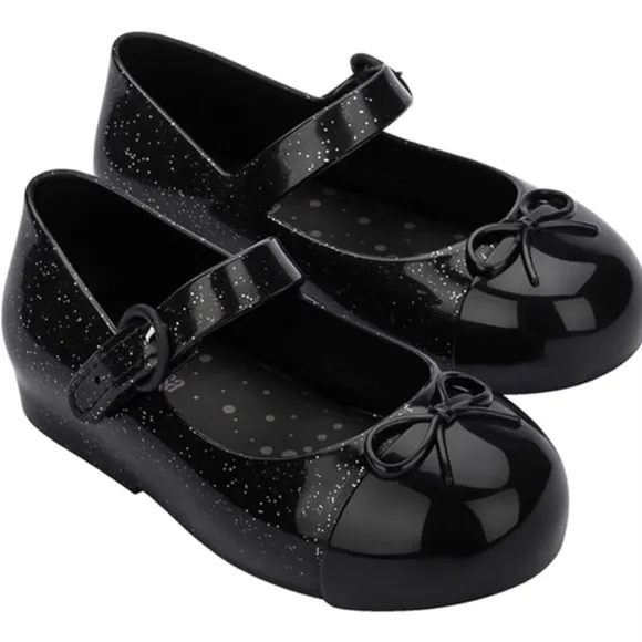 NIB Mini Melissa Sweet‎ Love Cap Ballet Flats
