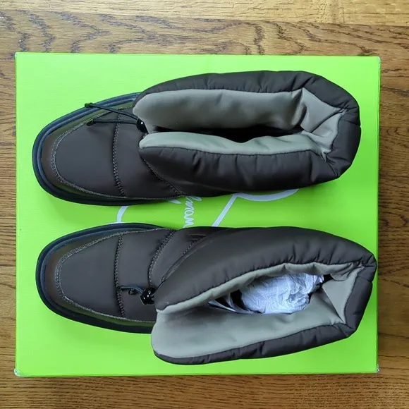 NIB Sam Edelman Lakyn Winter Snow Boots In Alpine Green Women's Size 7