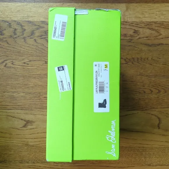 NIB Sam Edelman Lakyn Winter Snow Boots In Alpine Green Women's Size 7