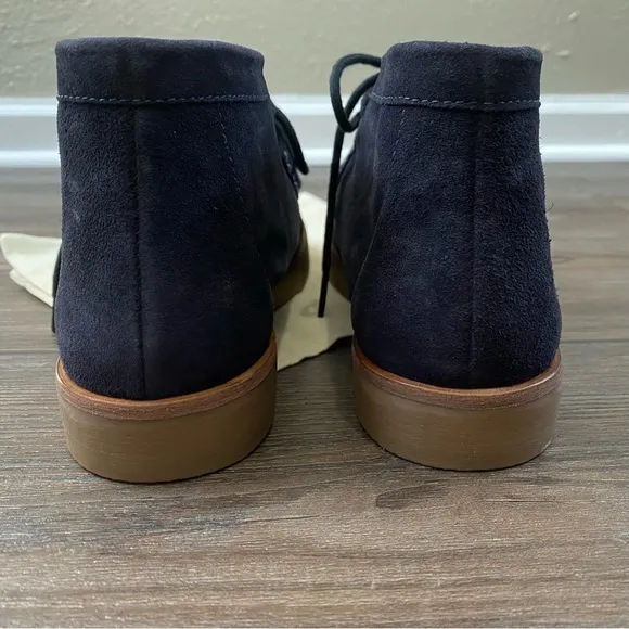 NIB The Great The Trooper Boots in Midnight with black shearling