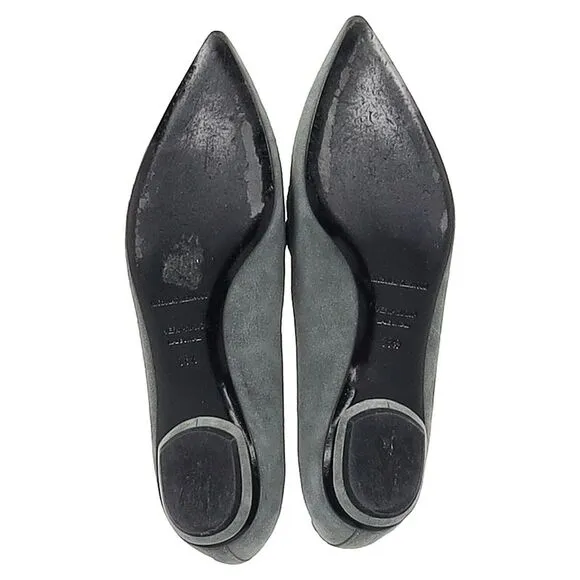 Nicholas Kirkwood Beya Loafers in Grey Suede