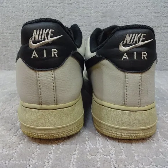Nike Air Force 1 Low Men's Size 13 Gray Black Casual Lace Up Sneakers CD5463-100