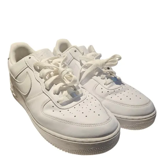 Nike Air Force One '07 Size 11.5 White Casual Sneaker Pre-Owned Cw2288-111