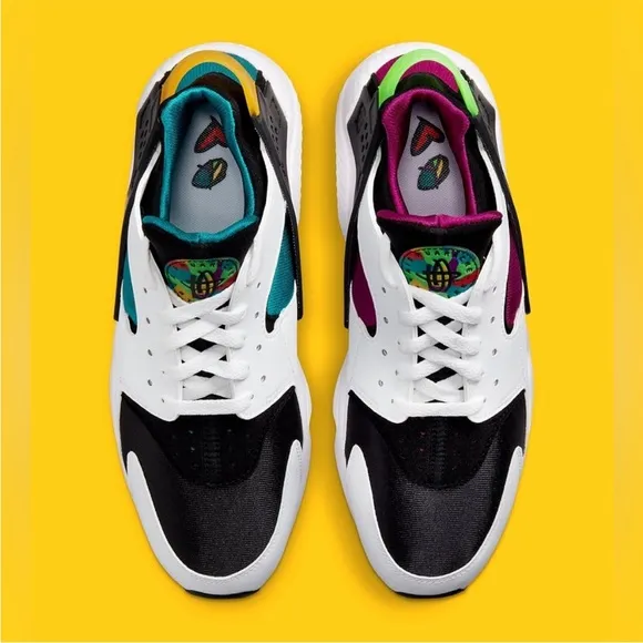 Nike Air Huarache Run “ Peace, Love, Swoosh” kids retro youth sneakers