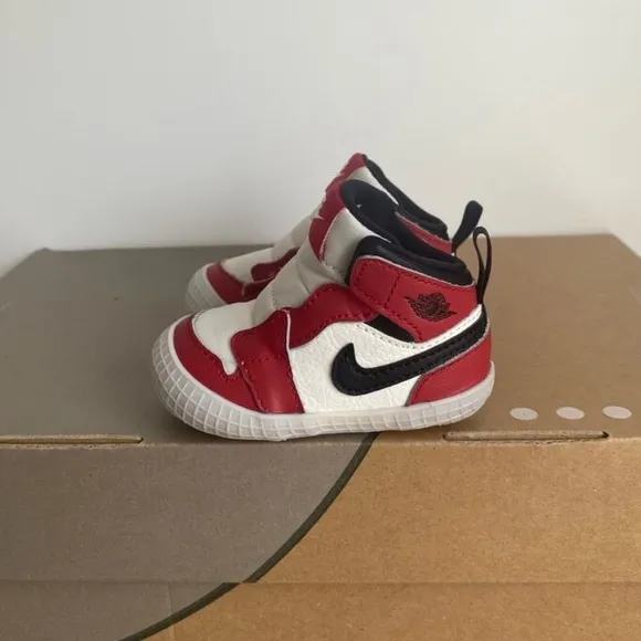 ❣️Nike Air Jordan 1 Crib Bootie ‘Lost &amp; Found’ Baby Sneakers - SZ 2 C
