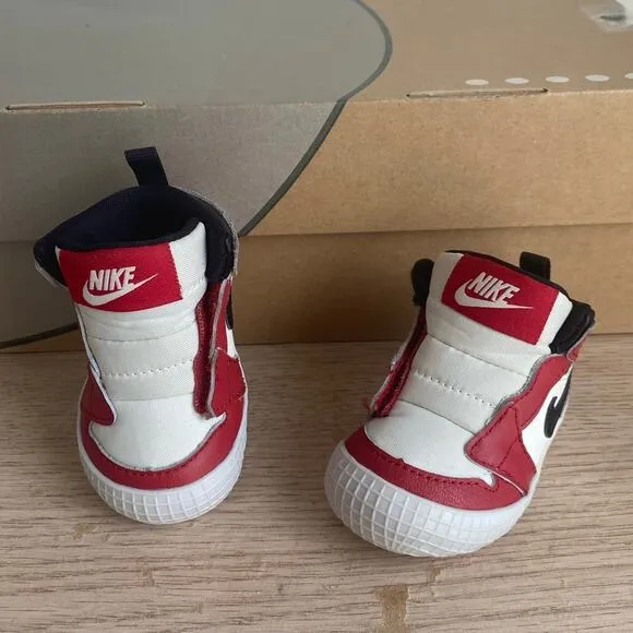 ❣️Nike Air Jordan 1 Crib Bootie ‘Lost &amp; Found’ Baby Sneakers - SZ 2 C