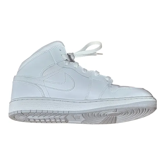 Nike Air Jordan 1 Mid White Sneakers