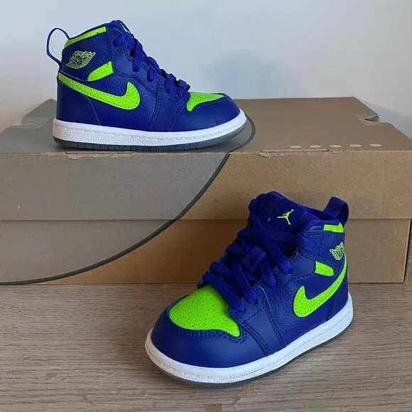 Nike Air Jordan 1 Retro ‘Concord’ Toddler Sneakers- SZ 6 C