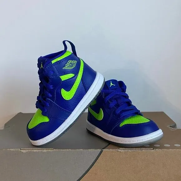 Nike Air Jordan 1 Retro ‘Concord’ Toddler Sneakers- SZ 6 C