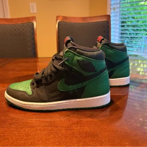 Nike Air Jordan 1 Retro High OG Pine Green Black 2.0
